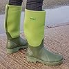 Michigan Green Neoprene Waterproof Wellington Muck Field Fishing Boots SIZE 6 #2