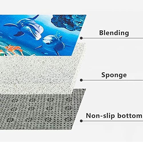 Tapis de cuisine antidérapant lavable pour sol glissant 60x100 L