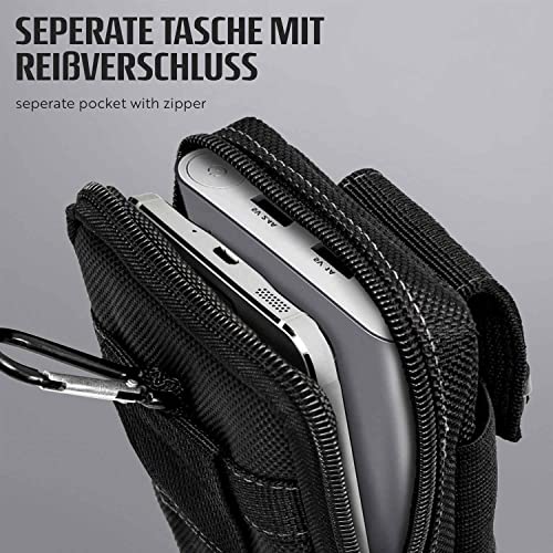 Sac banane en nylon noir de haute qualité ONEFLOW Moto E4