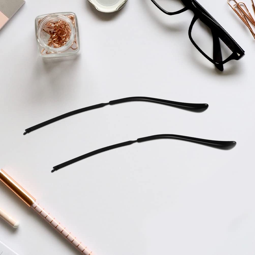 ibasenice Braccio Di Ricambio Per Occhiali Asta Per Occhiali Da 2 Paia Braccio Per Occhiali Da Sole Sostituzione Asta Per Montatura Per Occhiali Asta Di Ricambio Per Occhiali Universali Per