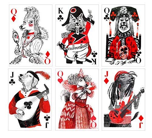 Artiphany Spielkarten für Hunde, Pokergröße, USPCC, Custom Limited Edition