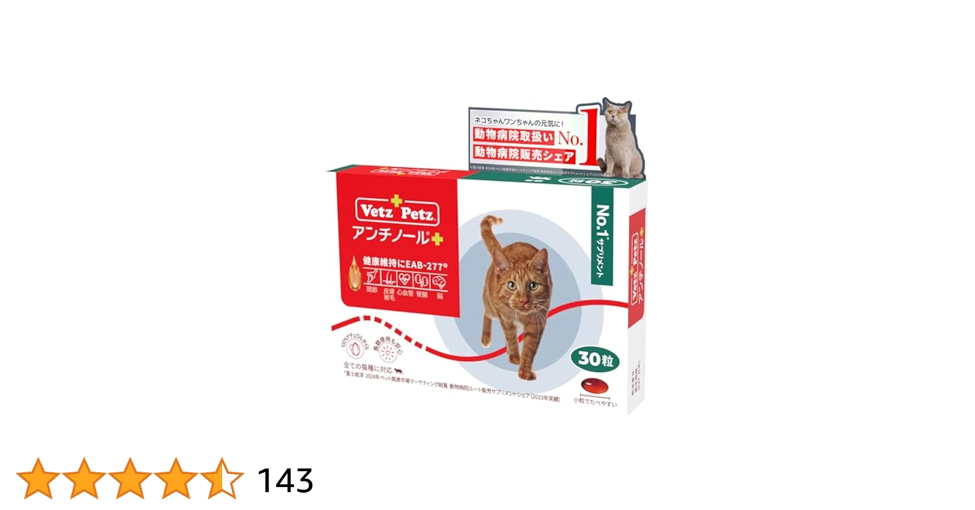 アンチノールプラス 90粒 猫用 2箱 未開封 アンチノール プラス 猫用 90粒 1箱 - メルカリ