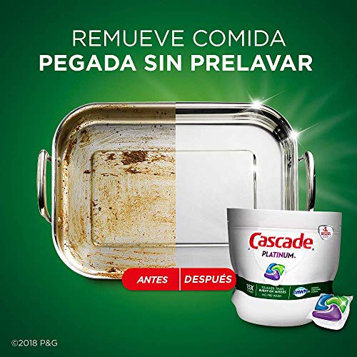 Image of Cascade Platinum ActionPacs Dishwasher Detergent Fresh Scent, 18 ct