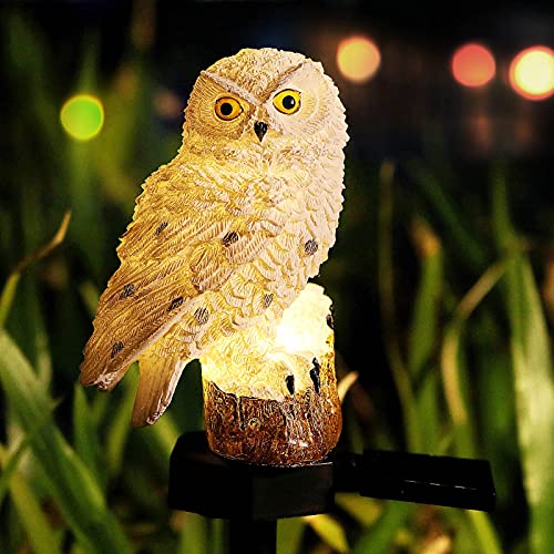 BUCASA Solarlampen für Außen Garten, Wasserdicht Solarleuchten Garten Deko mit Warmweiß Licht, IP65 wasserdicht Solar Gartenleuchte für Rasen, Terrasse, Hof, Geschenke