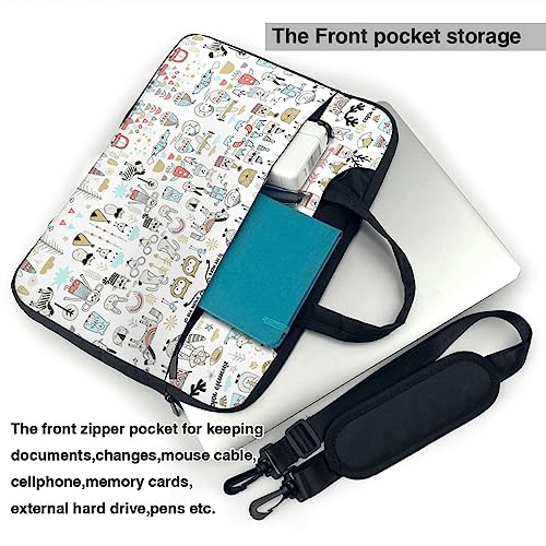Funda portátil 15.6 duradera con asa Rabbit Fox Dee resistente 3