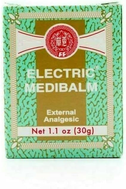 Electric MediBalm Balsem | Herbal Body Comfort Balm - 30g (Pack of 1)