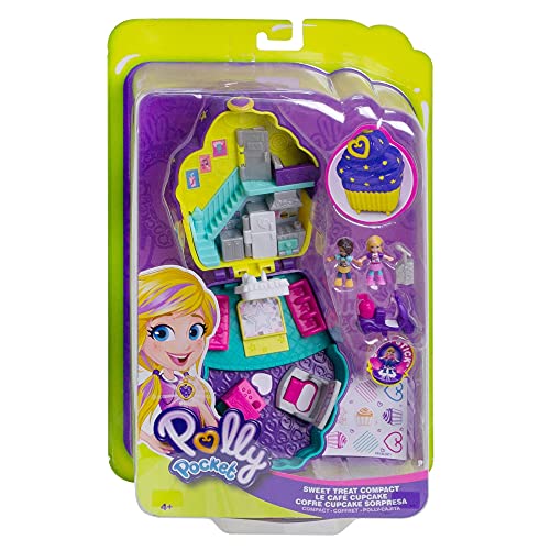 Polly Pocket FRY36 - World Cafe Schatulle, zum Spielen und Mitnehmen, Spielzeug ab 4 Jahren - Exklusiv bei Amazon – Bild 5