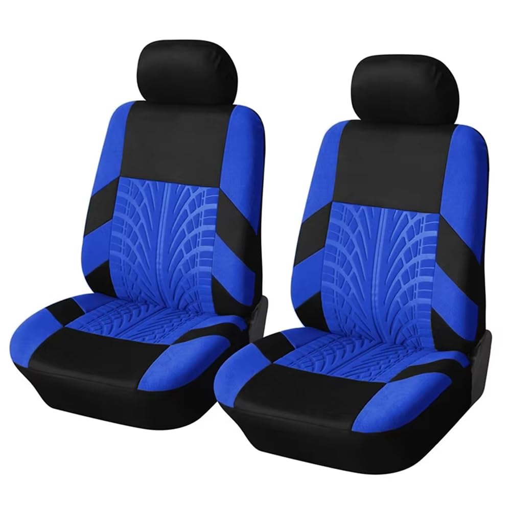 TYIOMNB Car Seat Cover Sets for MG HS Ehs Phev Plug-in MGHS AS23 2018~2023 2024, Car Front Seat Covers, Auto Breathable Seat Covers Cushions, Easy Fit,D Blue