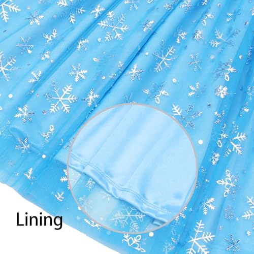 JESKIDS Girls Christmas Dress Long Sleeve Sequin Tulle Dress4