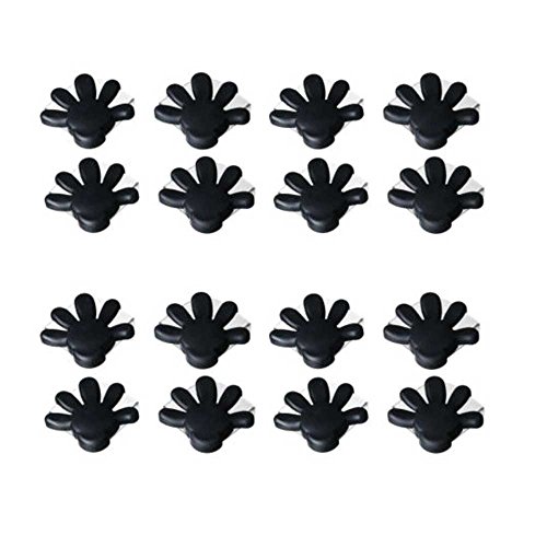 IKEA PATRULL Corner bumper/Corner Protector/Corner Guard Cushion 16 pack (Black)