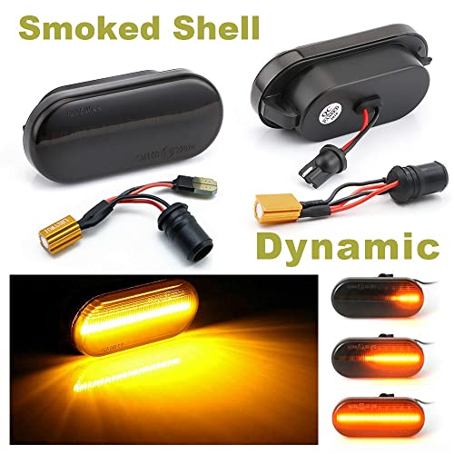 Marcador lateral dinámico LED de diseño elegante para VW Beetle y Fox 2