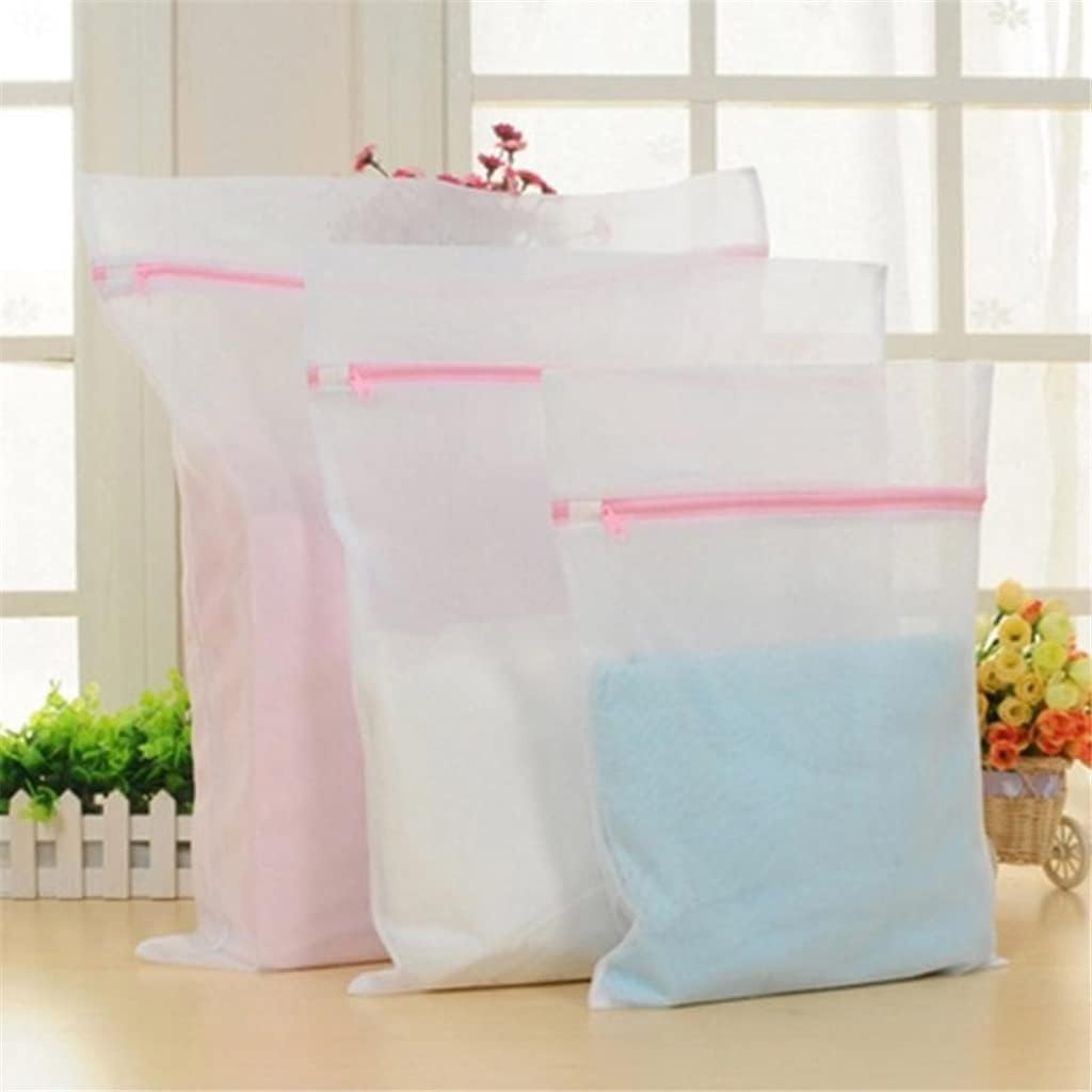 1pc Underwear Clothes Aid Bra Socks Laundry Washing Machine Net Mesh Bag Nylon Laundry Bag(30x40CM)