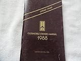  1988 Oldsmobile Cutlass Calais Owner\'s Manual