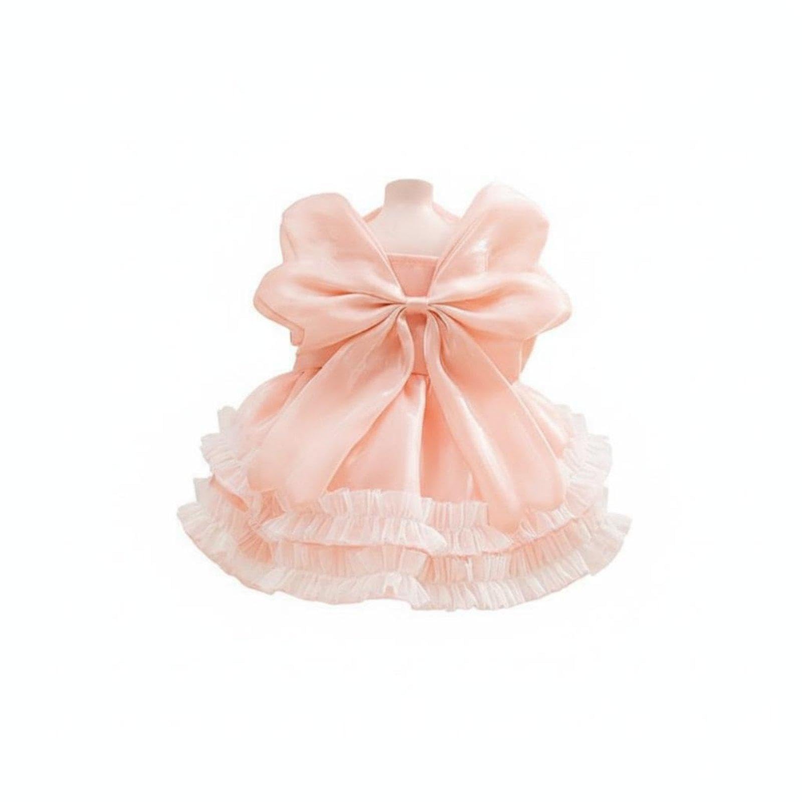 STYLEHEAVEN Furry Princess Dress Fairy Style Bowknot Pet Dress Layered Ruffles Small Dog Tutu Skirt for Cats, Parties, Photo Shoots Pink Xs|Pet Supplies| Dog Supplies| Clothing & Shoes-image-30
