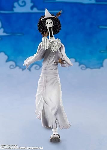 Miniatura 5 de TAMASHII NATIONS - Una pieza - Brook (Honekichi), Bandai Spirits FiguartsZERO Estatua coleccionable