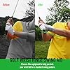 GAIARENA Golf Wrist Training Aid Wrist Hinge Trainer Brace, Effective Golf Swing Training Equipment to Correct Wrist Angle Swing Posture & Develop Muscle Memory for Beginner Golfers【Patent Pending】