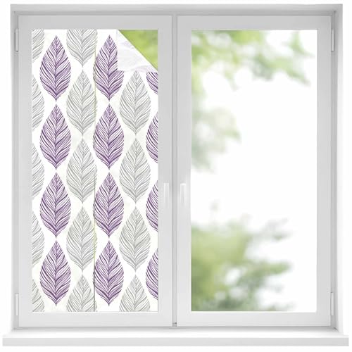 Vinilo decorativo para ventana efecto privacidad 19.6 x 39.3 pulgadas miniatura 1
