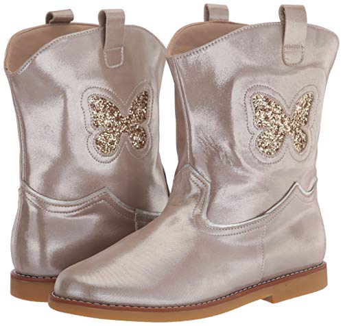 Elephantito Girls European Fashion Boot, Metallic Blush, 6 Big Kid #TOP6