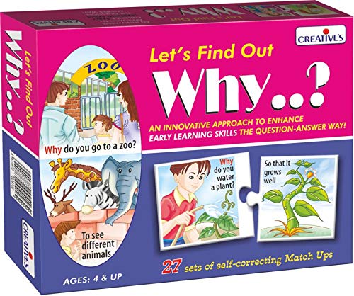 Image of Let's Find Out What Puzzle (54 Pieces), Story Telling 2 Card Game (12 Pieces) & Let's Find Out Why (Multi-Color)