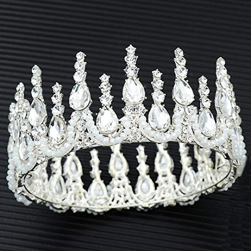 Preisvergleich Produktbild Mayanyan Prinzessin Hochzeit Krone Haarschmuck Diamant Hochzeitskleid Zubehör Party Party Beauty Geschenke