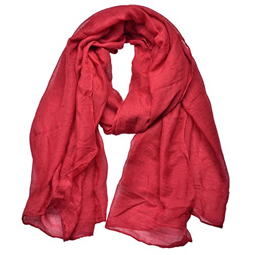 Outrip Sciarpa in Cotone Donna, Foulard Leggera Morbida Pashmina
