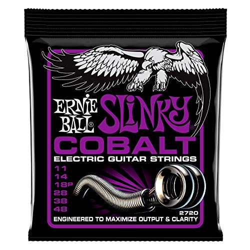 Ernie Ball, Power Slinky Cobalt, Corde per chitarra elettrica, diametro