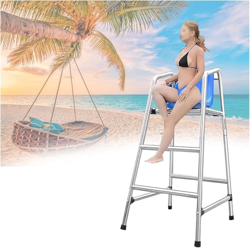 Escalera de Seguridad para Piscinas 120 cm Acero Inoxidable miniatura 1