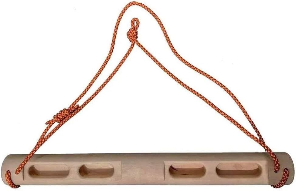 PZFC Diapasón De Escalada En Roca, Diapasón De Entrenamiento De Fuerza, Tablero De Entrenamiento De Escalada En Roca Colgante Portátil, Tablero Colgante De Madera, Diapasón De Escalada