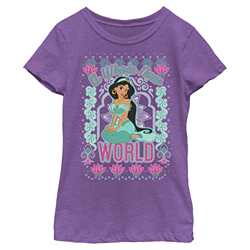 Disney Princesses Jamine a Whole New World Girls T-Shirt