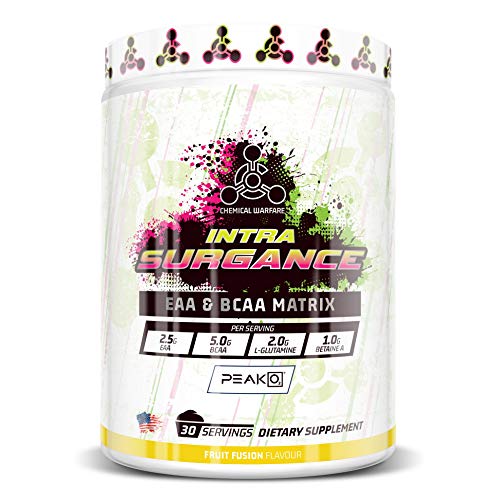 o2 energy - Intra Surgance - Hydration Drink, BCAA Powder with EAA Amino Acids & Electrolyte Powder Plus Peak O2 Energy Powder for Endurance. Sugar Free, Fruit Fusion (30 Serv)