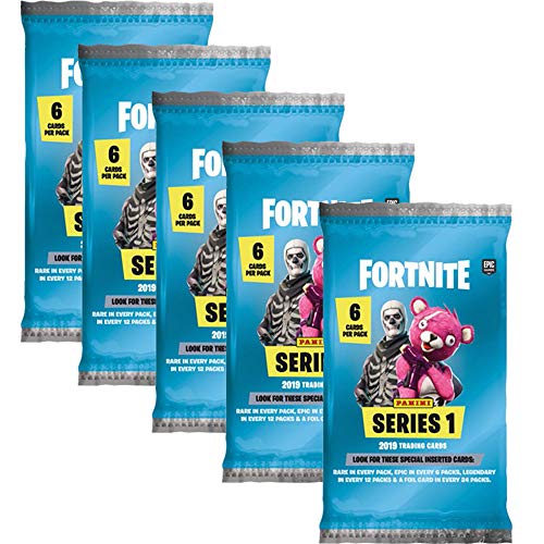 Preisvergleich Produktbild Fortnite Unbekannt Panini Trading Cards - 5 Booster