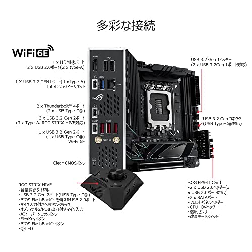 ASUS ROG STRIX Z790-I GAMING WIFI の商品画像 4