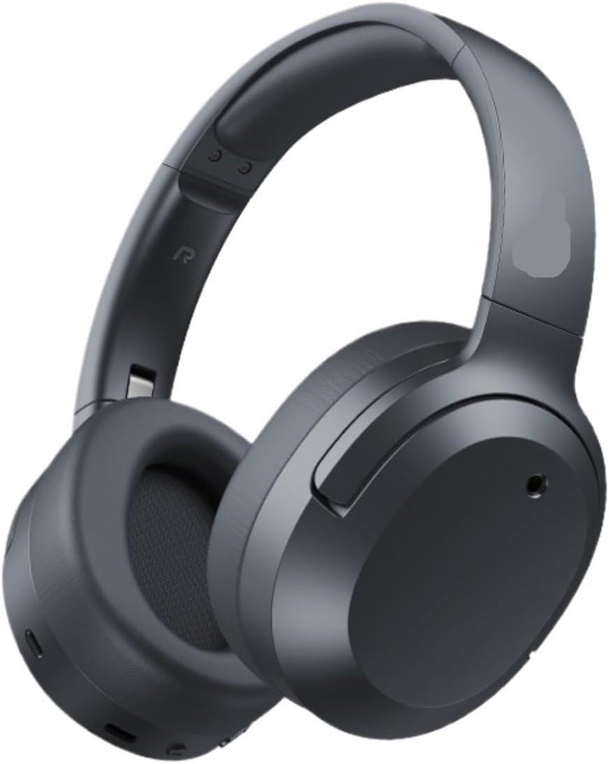 49dB Noise Canelling Earphone Hi-Res Audio, W820NB Plus, ANC Headphone 6.1 Over-Ear Headset(Dark Gray)