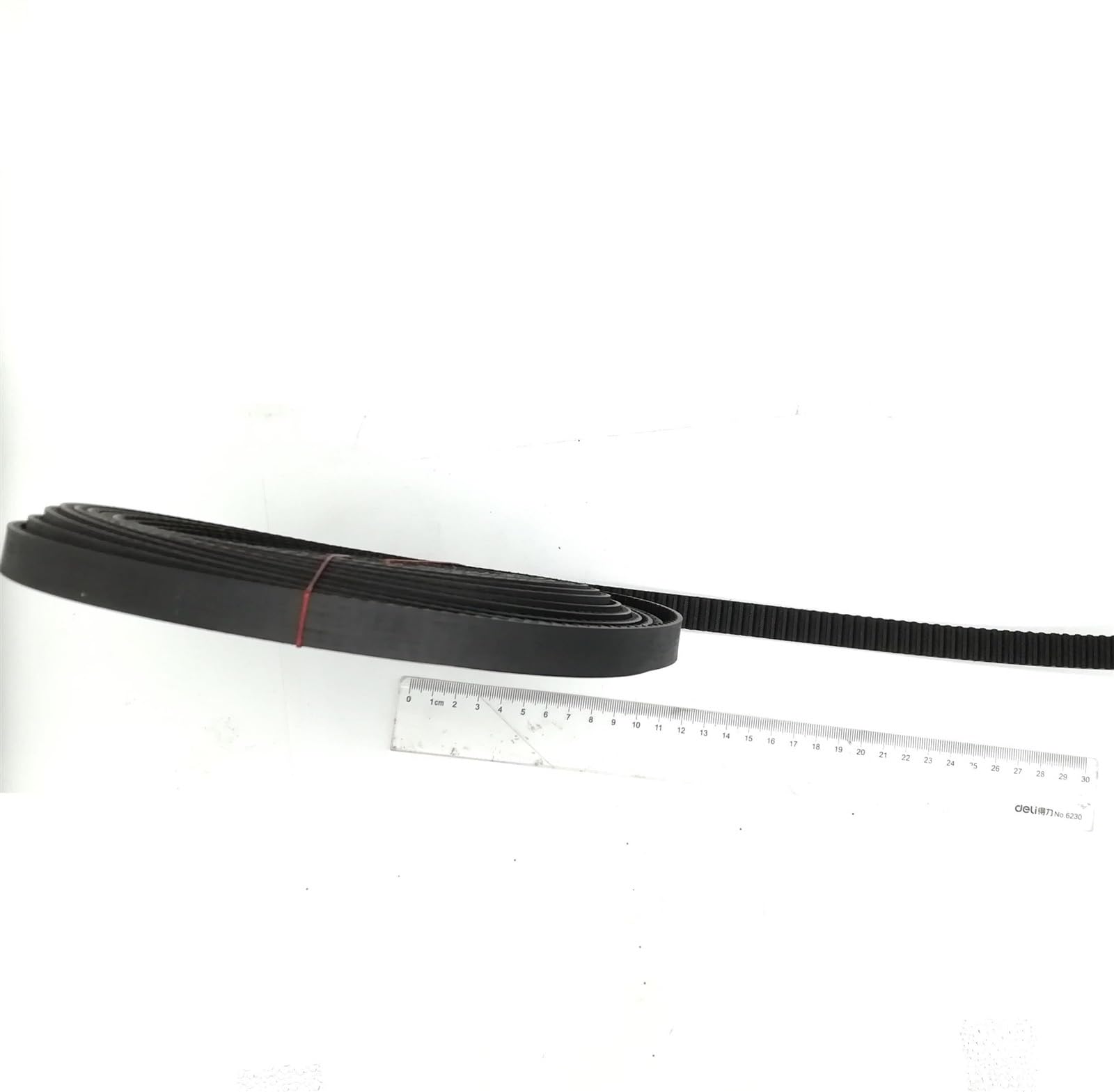 Correas de distribución impresora 3D Goma de neopreno HTD5M con correa de distribución reforzada con fibra de vidrio, extremo abierto, correa de distribución HTD 5M de 10 metros de largo y 15 mm de an