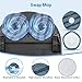 BUXEBUX 21Pcs X10 Pro Omni Replacement Parts Kit for Eufy X10 Pro Omni Robot Vacuum Accessories, 1 Main Roller Brush, 6 Dust Bags 4 Side Brushes 4 Hepa Filters 4 Mop Pads 1 Screwdriver 1 Clean Tool