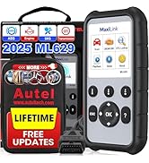 Autel MaxiLink ML629 Automotive OBD2 Scanner, 2025 Newer Upgraded of AL619, ML619, Car Code Reade...