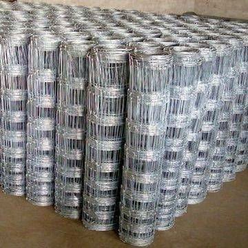 ITALFROM Rotolo 50mt Recinzione Rete Metallica Pastorale -a Maglia Annodata Zincata- Maglia: 9X15 -Diametro Filo:mm1,9/2,5 - Altezza Rete: 120 cm [cod.2228]