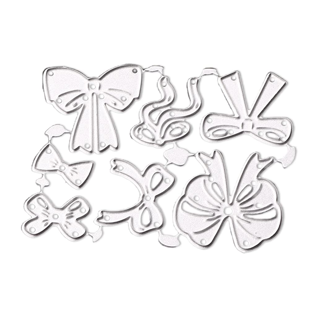 Maxtonser Bows Metal Cutting Dies Stencil Scrapbooking Album Paper Card Template Mold Embossing Craft Decoration