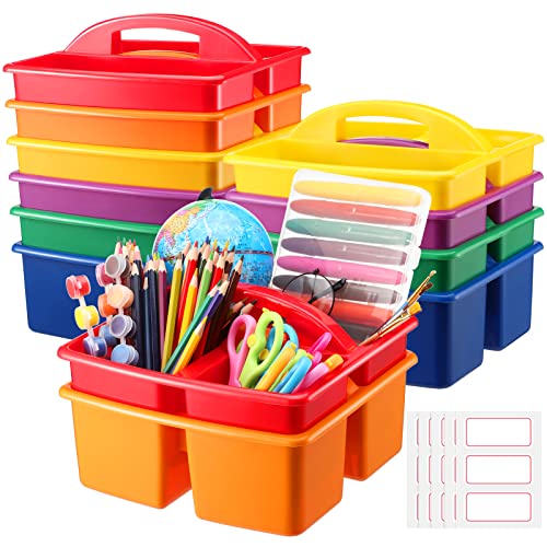 Tanlade 12 Pcs Classroom Storage Caddies Stackable Utility Caddie...