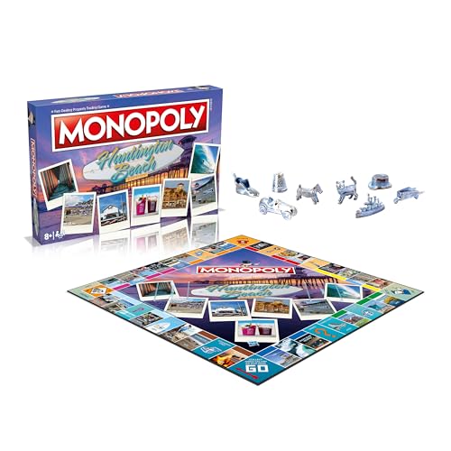 Monopoly Huntington Beach Edition para 2-6 jugadores miniatura 6