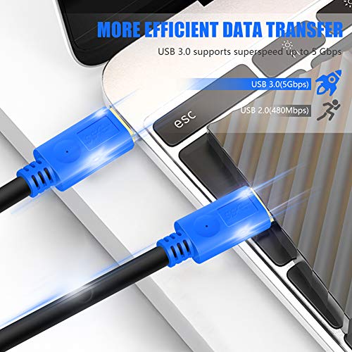 Hanprmeee Cavo USB 3.0 Maschio a Maschio, Cavo