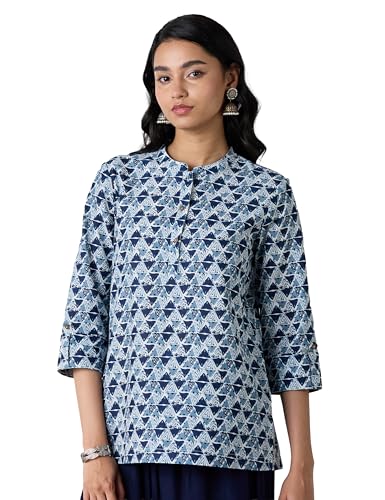 Amazon Brand - Myx Women's Screen Print Straight Printed Regular ...