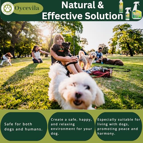 Oycevila 33.7oz No Pee Here Spray - Dog Urine Marking Deterrent for Indoor & Outdoor Use - Potty Training Solution
