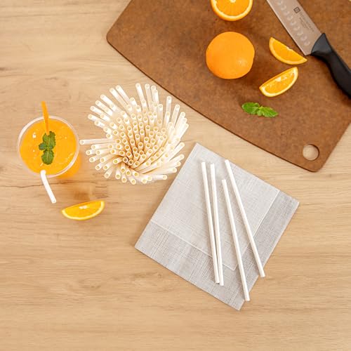100 Pitillos de Papel Flexibles de 7.75 Pulgadas miniatura 6