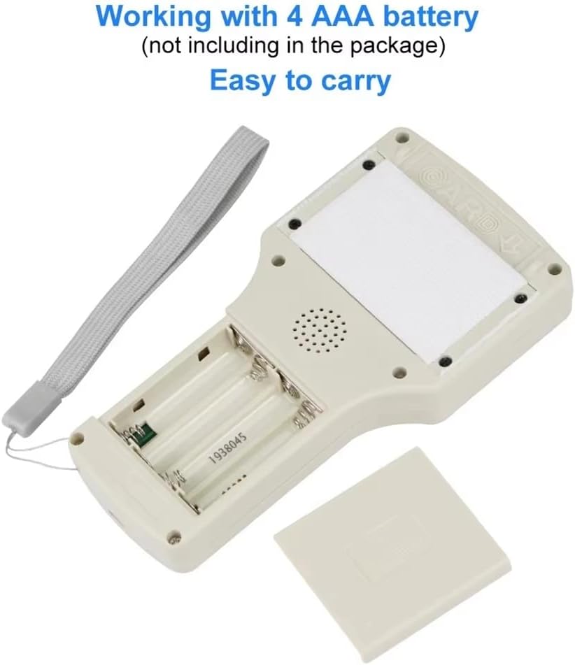 Weuareod RFID NFC スマートカードリーダー + 5XT5577 キーチェーン/カード RFID 複製機 125K 1