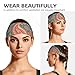 Boys Girls Sports Sweat Band, Multipurpose Long Head Ribbon for Sports Workout Spa, Fashion Colorful Flowers Leaves Paisley Art Headdress Hand Decor