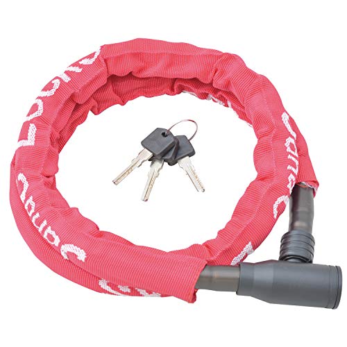 J&C ワイヤーロック Φ18×1200mm レッド JC-064W