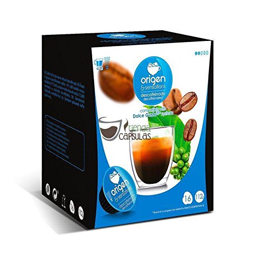 Cápsulas Dolce Gusto® Origen & Sensations - Espresso Descafeinado - 16 bebidas