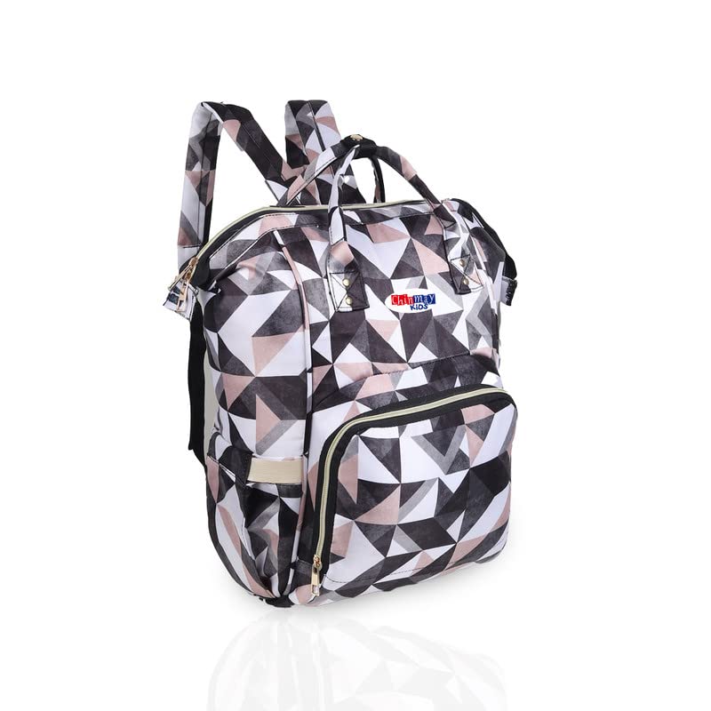 Chinmay Kids Diaper Bag Printed Waterproof Multifunctional Travel Backpack For New Born Backpack Diaper Bag,Lion White print-image-11