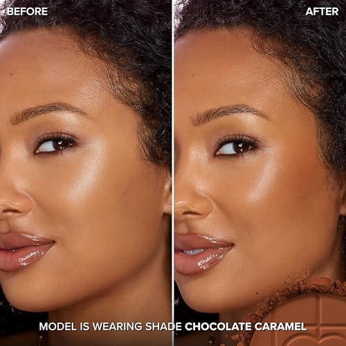 Image of Too Faced Chocolate Soleil Matte Blurring Bronzer | Matte Bronzer Powder that Mimics Natural Skin for Blurred Sun-Kissed Effect